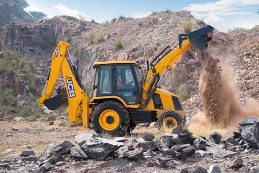 JCB backhoe loader equipment available for rent